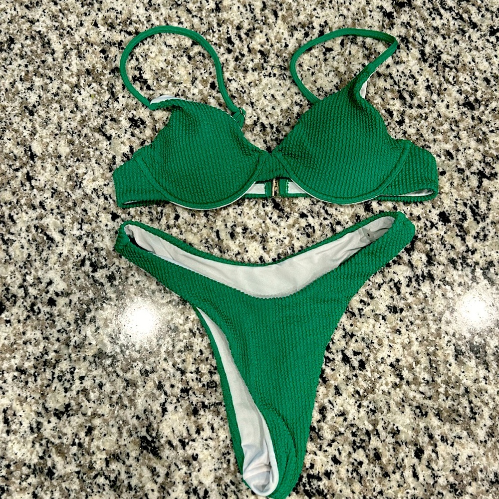Green bikini